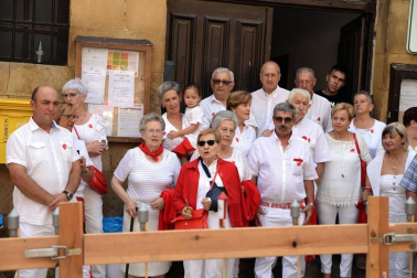 Fotos del cohete de las fiestas de Ujué 2018