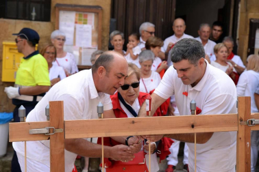 Fotos del cohete de las fiestas de Ujué 2018