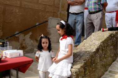 Fotos del cohete de las fiestas de Ujué 2018