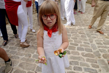 Fotos del cohete de las fiestas de Ujué 2018