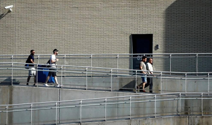Abandonan la cárcel los tres miembros de 'La Manada' que estaban en la prisión de Pamplona