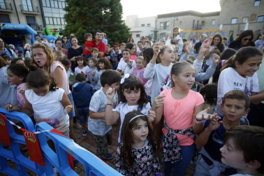 Imágenes del cohete de Gorraiz, celebrado este viernes, 7 de septiembre
