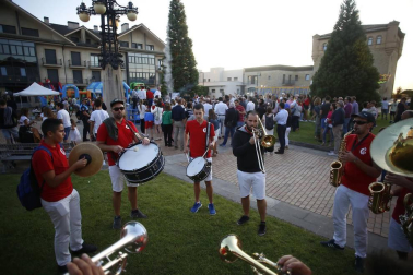 Imágenes del cohete de Gorraiz, celebrado este viernes, 7 de septiembre