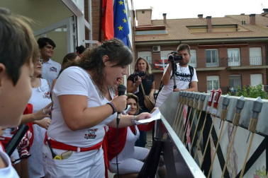 Fotos de las fiestas de Andosilla, 7 de septiembre de 2018, en honor a la Virgen del Olmo que empezaron este viernes con un chupinazo especial