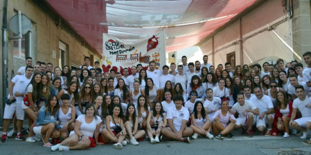 Fotos de las fiestas de Andosilla, 7 de septiembre de 2018, en honor a la Virgen del Olmo que empezaron este viernes con un chupinazo especial