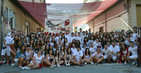 Fotos de las fiestas de Andosilla, 7 de septiembre de 2018, en honor a la Virgen del Olmo que empezaron este viernes con un chupinazo especial