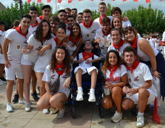 Fotos de las fiestas de Andosilla, 7 de septiembre de 2018, en honor a la Virgen del Olmo que empezaron este viernes con un chupinazo especial