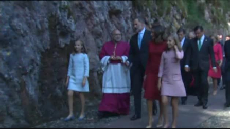 La princesa Leonor inaugura su agenda como heredera del trono de España