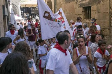 Viana celebró este sábado, 8 de septiembre, el primer día de sus fiestas patronales, que se prolongarán hasta el miércoles 12.