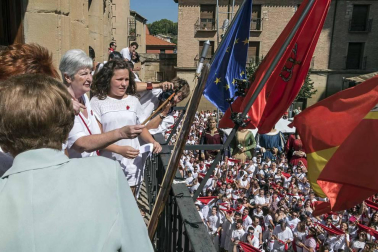 Viana celebró este sábado, 8 de septiembre, el primer día de sus fiestas patronales, que se prolongarán hasta el miércoles 12.