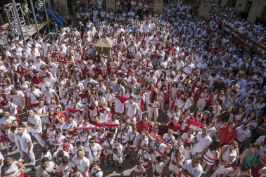 Viana celebró este sábado, 8 de septiembre, el primer día de sus fiestas patronales, que se prolongarán hasta el miércoles 12.