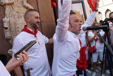 Los cascantinos arrancaron este sábado, 8 de septiembre, sus fiestas en honor a la Virgen del Romero. La fiesta se prolongará hasta el próximo 16 de septiembre