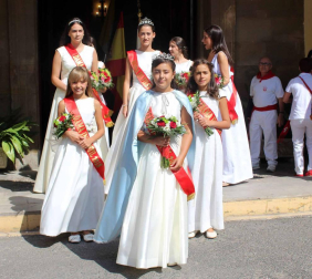 Los azagreses vivieron este sábado, 8 de septiembre su segundo día de fiestas, en honor a la Virgen del Olmo