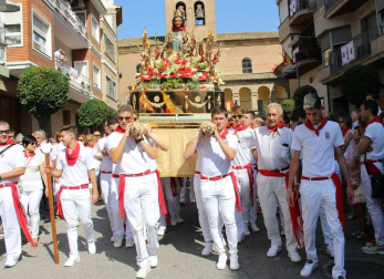 Los azagreses vivieron este sábado, 8 de septiembre su segundo día de fiestas, en honor a la Virgen del Olmo