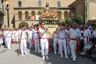 Los azagreses vivieron este sábado, 8 de septiembre su segundo día de fiestas, en honor a la Virgen del Olmo