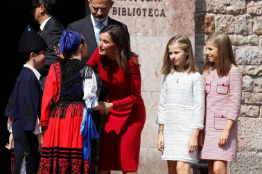 La princesa Leonor ha abierto en Asturias su actividad institucional como heredera
