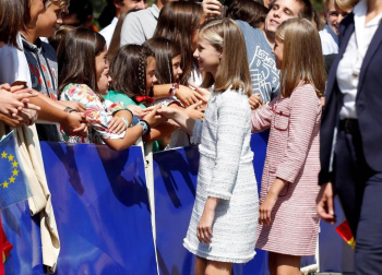 La princesa Leonor ha abierto en Asturias su actividad institucional como heredera