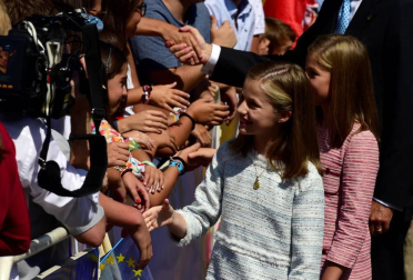 La princesa Leonor ha abierto en Asturias su actividad institucional como heredera