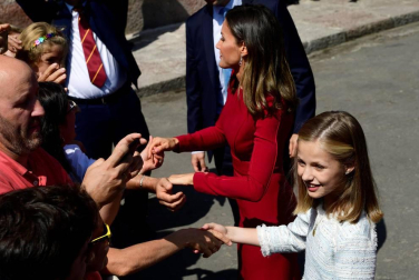 La princesa Leonor ha abierto en Asturias su actividad institucional como heredera