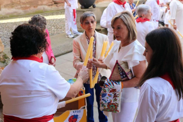 Fitero homenajea a su patrona, la Virgen de la Barda, con misa y procesión durante sus fiestas