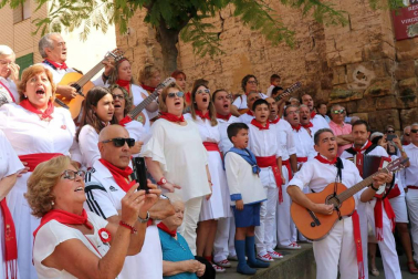 Fitero homenajea a su patrona, la Virgen de la Barda, con misa y procesión durante sus fiestas