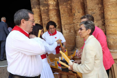 Fitero homenajea a su patrona, la Virgen de la Barda, con misa y procesión durante sus fiestas