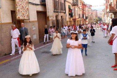 Fitero homenajea a su patrona, la Virgen de la Barda, con misa y procesión durante sus fiestas