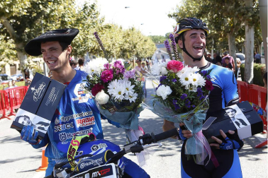 Galería de imágenes de la P2P, la maratón de patinaje entre Puente la Reina y Pamplona