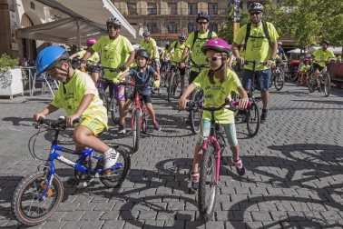 Estella celebró el domingo 9 de septiembre el Día de la Bicicleta.