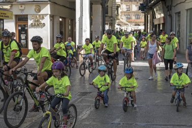 Estella celebró el domingo 9 de septiembre el Día de la Bicicleta.