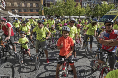 Estella celebró el domingo 9 de septiembre el Día de la Bicicleta.