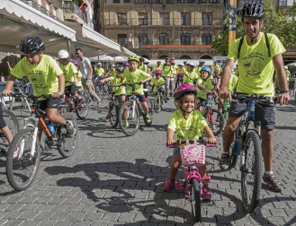 Estella celebró el domingo 9 de septiembre el Día de la Bicicleta.