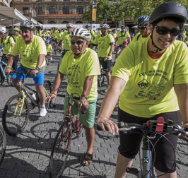 Estella celebró el domingo 9 de septiembre el Día de la Bicicleta.