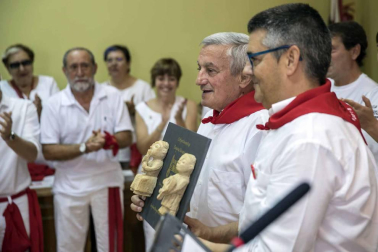 Sangüesa comenzó este martes, 11 de septiembre, con el lanzamiento del cohete, sus fiestas patronales de 2018.