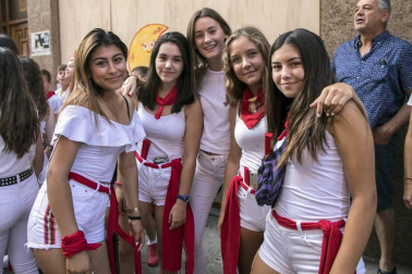 Sangüesa comenzó este martes, 11 de septiembre, con el lanzamiento del cohete, sus fiestas patronales de 2018.