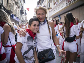 Sangüesa comenzó este martes, 11 de septiembre, con el lanzamiento del cohete, sus fiestas patronales de 2018.