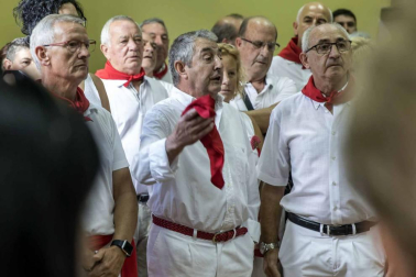 Sangüesa comenzó este martes, 11 de septiembre, con el lanzamiento del cohete, sus fiestas patronales de 2018.