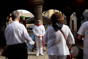 Fotos del encierro y la procesión de las fiestas de Sangüesa, 12 de septiembre de 2018