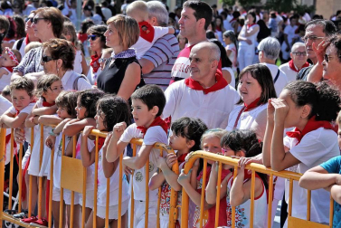 Inicio de las fiestas en la localidadnavarra