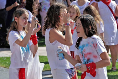 Inicio de las fiestas en la localidadnavarra