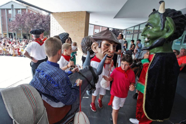 Inicio de las fiestas en la localidadnavarra