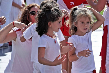 Inicio de las fiestas en la localidadnavarra