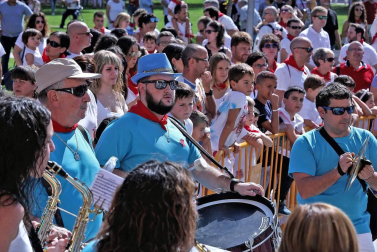 Inicio de las fiestas en la localidadnavarra
