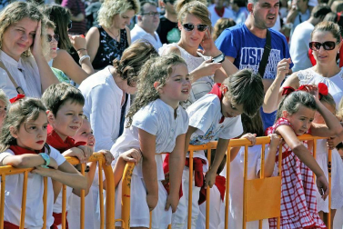 Inicio de las fiestas en la localidadnavarra