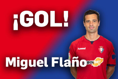 Goles de Osasuna para el minuto a minuto