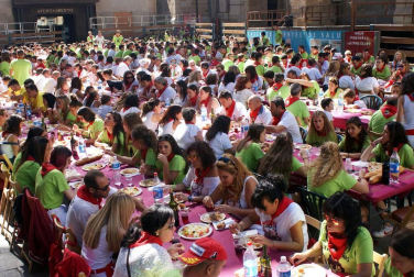 Fotos del día de las peñas en las fiestas de Cascante, 13 de septiembre de 2018