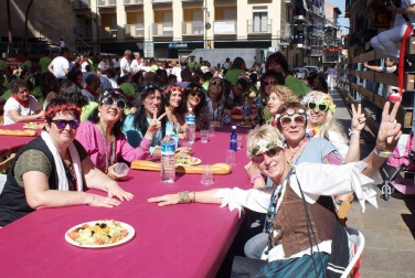 Fotos del día de las peñas en las fiestas de Cascante, 13 de septiembre de 2018