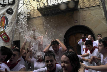 Fotos de las fiestas de Olite el día del cohete, 13 de septiembre de 2018