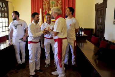 Fotos de las fiestas de Olite el día del cohete, 13 de septiembre de 2018