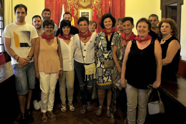 Fotos de las fiestas de Olite el día del cohete, 13 de septiembre de 2018